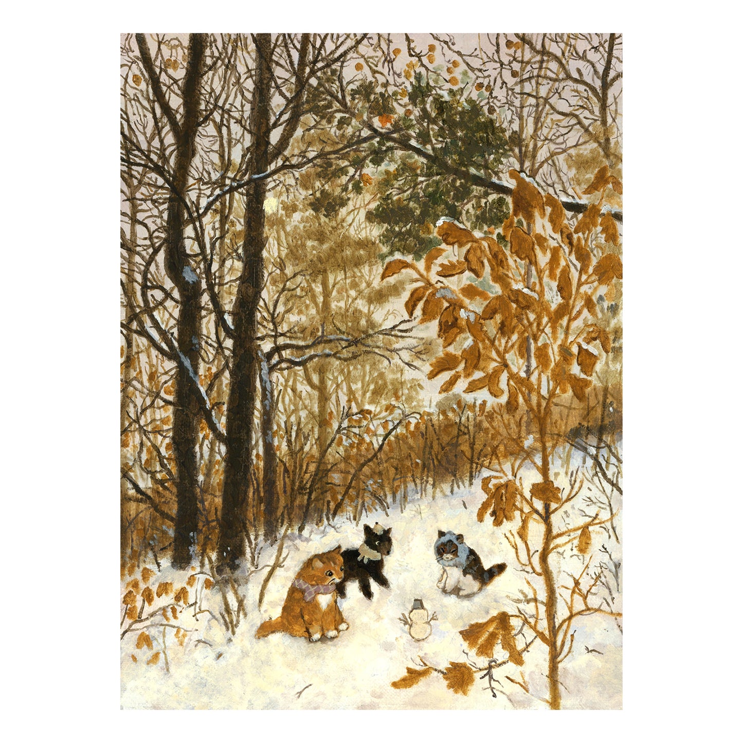 2026 illustration wall calendar