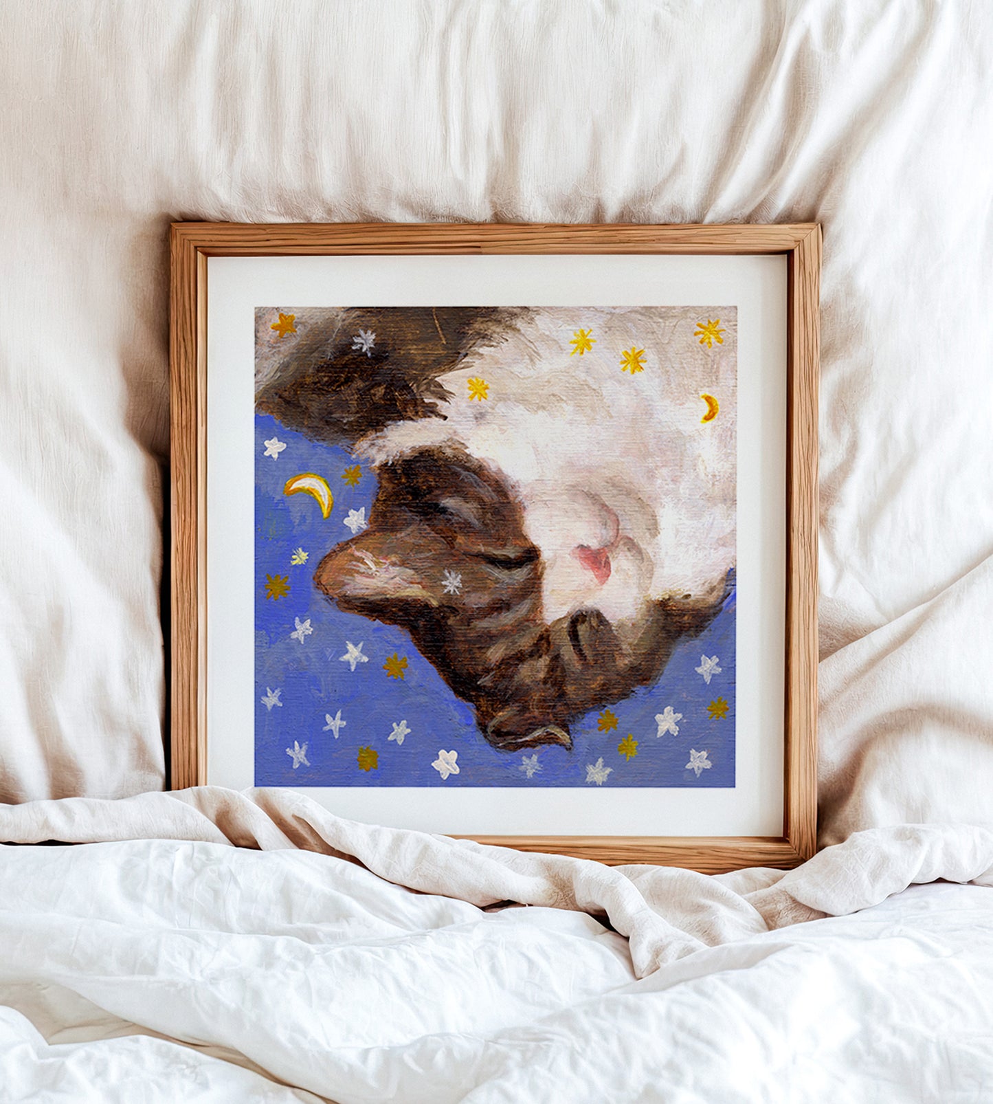 A dreaming cat