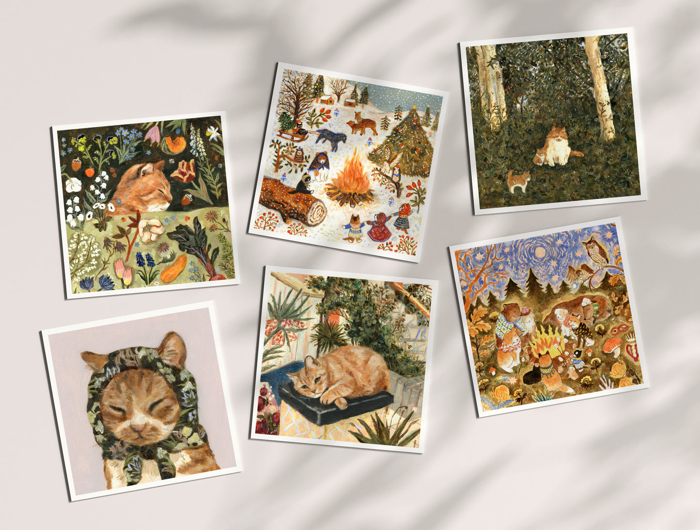 Postcard set of 24