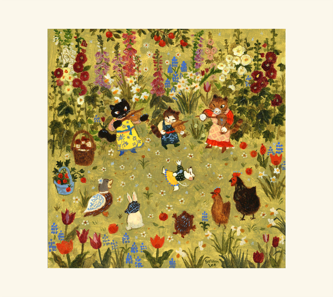 Dance of the Little Mouse - Greeting card