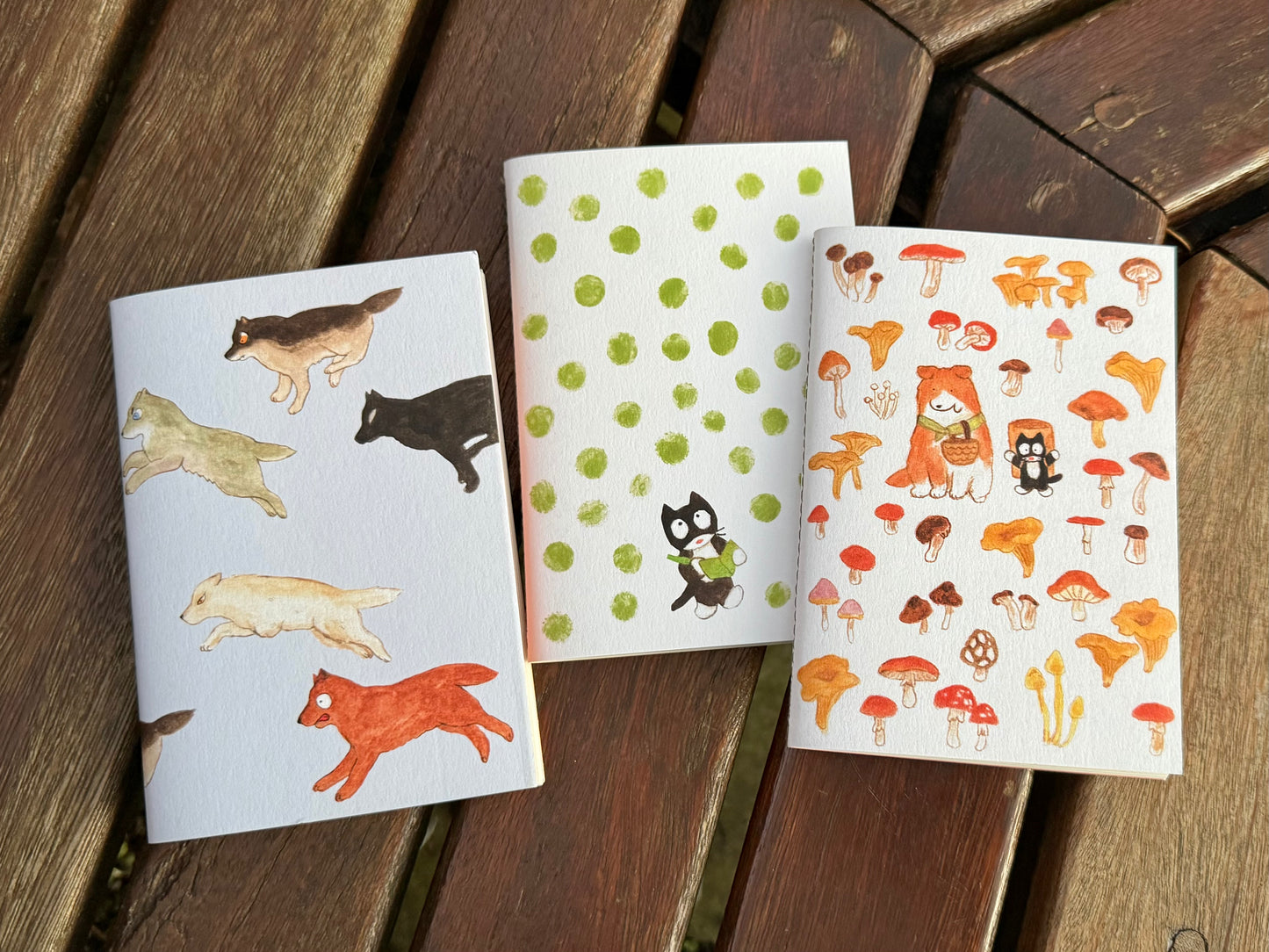 Set of 3 Notebooks (A6)