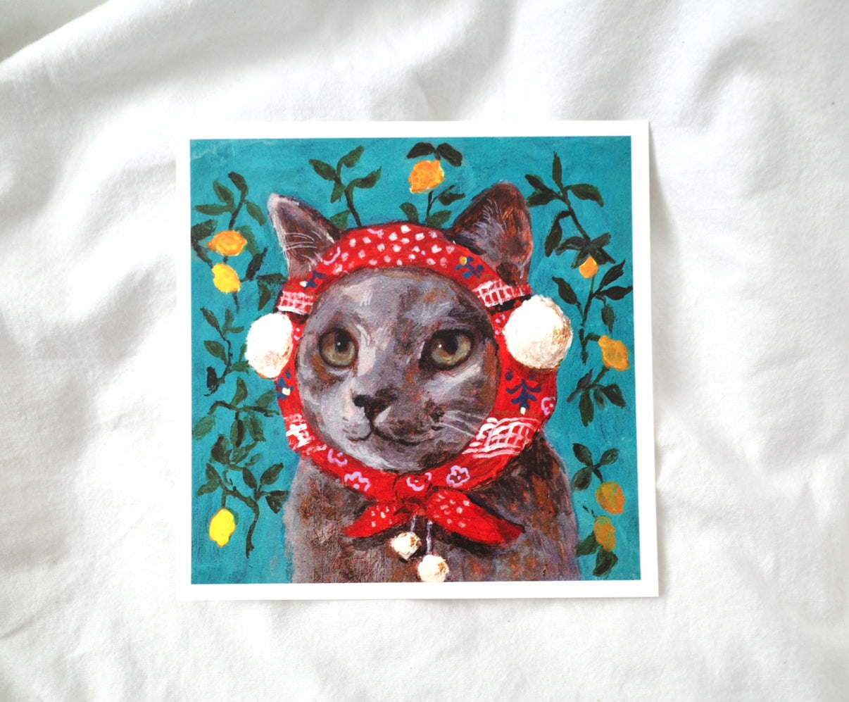 Babushcats Greeting cards - Set Of Eight