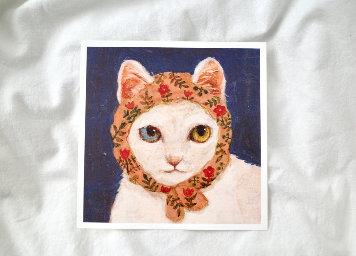 (1) Babushcats postcard set of 24