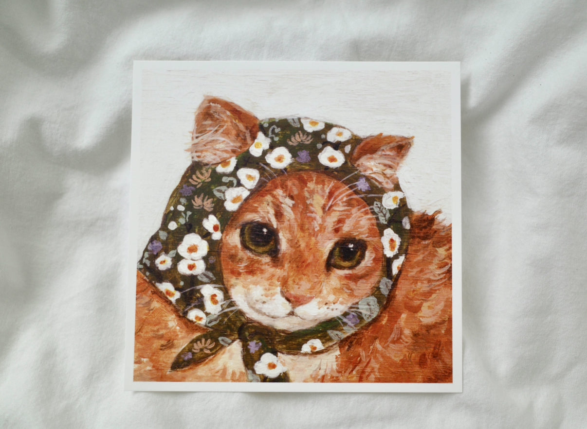 (3) Babushcats postcard set of 24