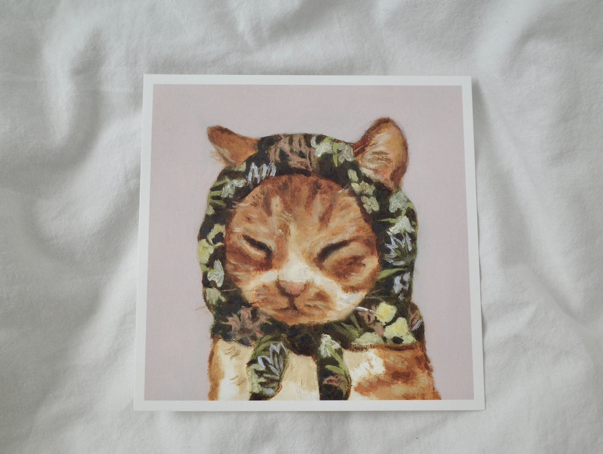 (3) Babushcats postcard set of 24