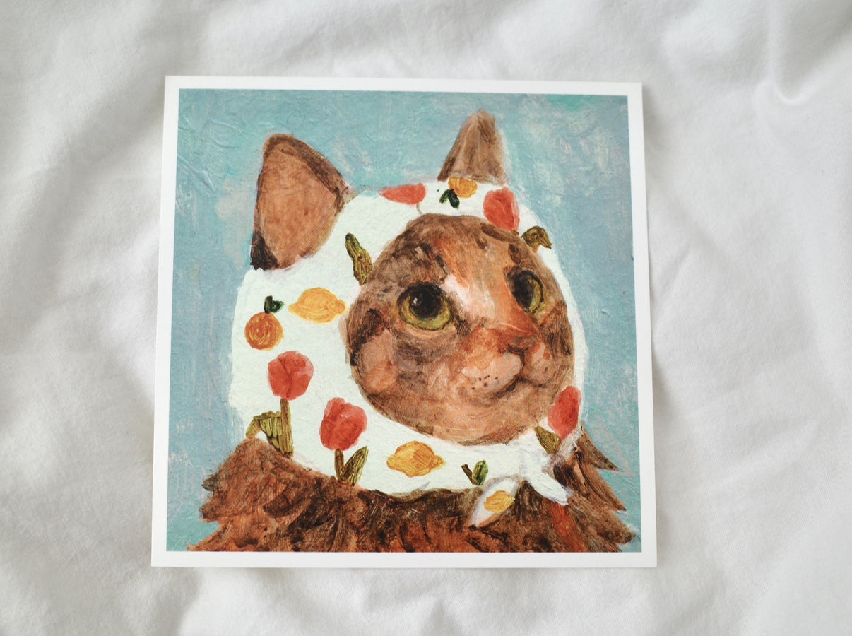 (1) Babushcats postcard set of 24