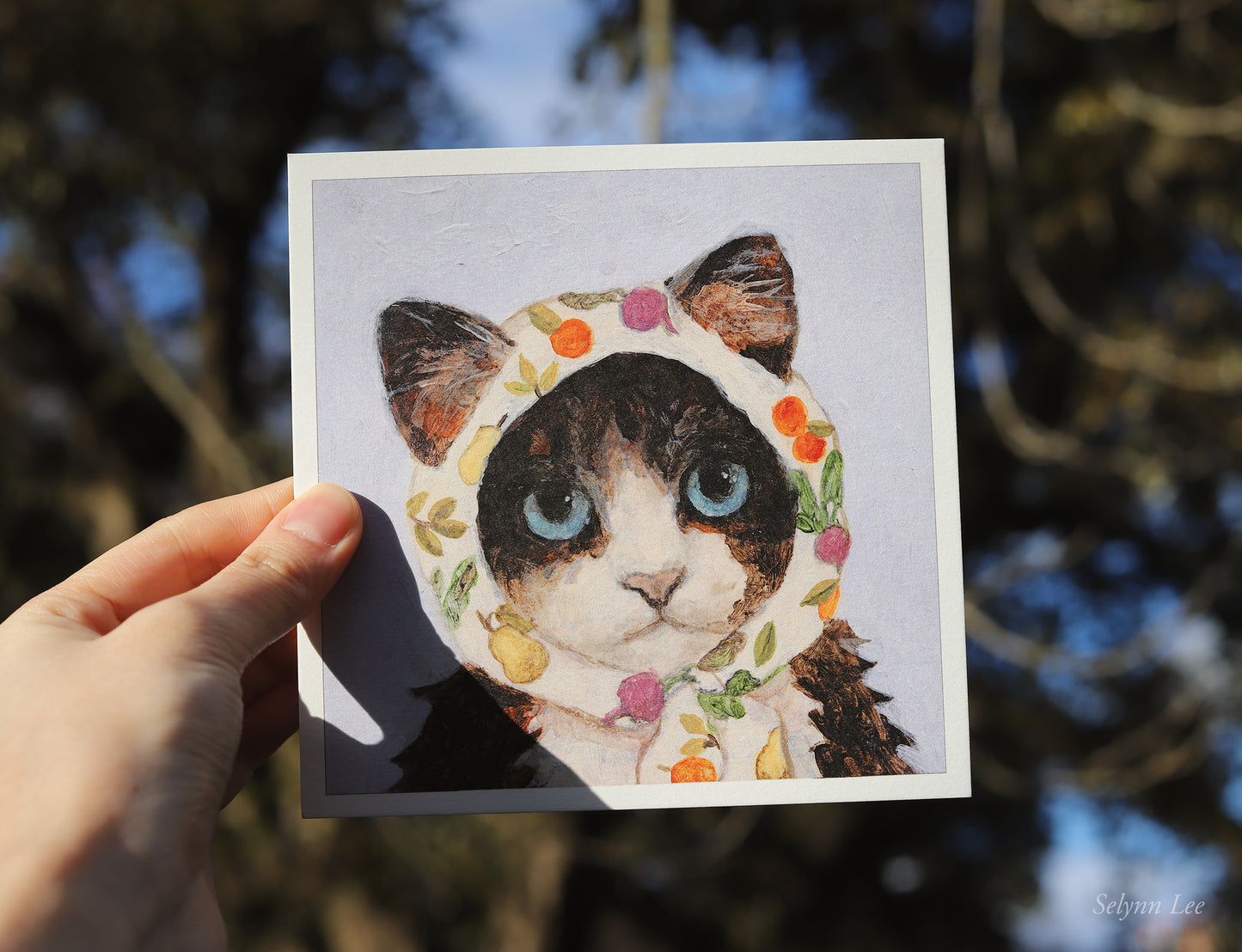 (1) Babushcats postcard set of 24