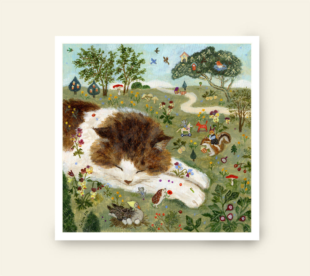 The Garden of Kuni - Greeting card