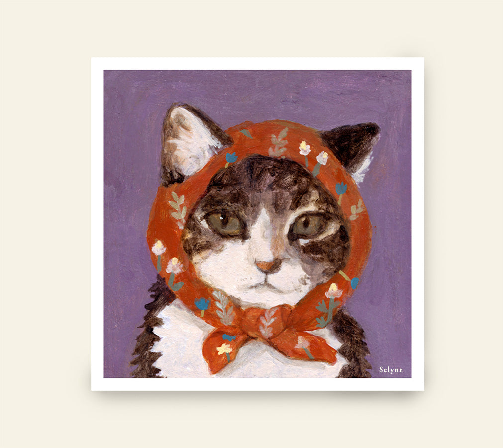 Lila - Greeting Card