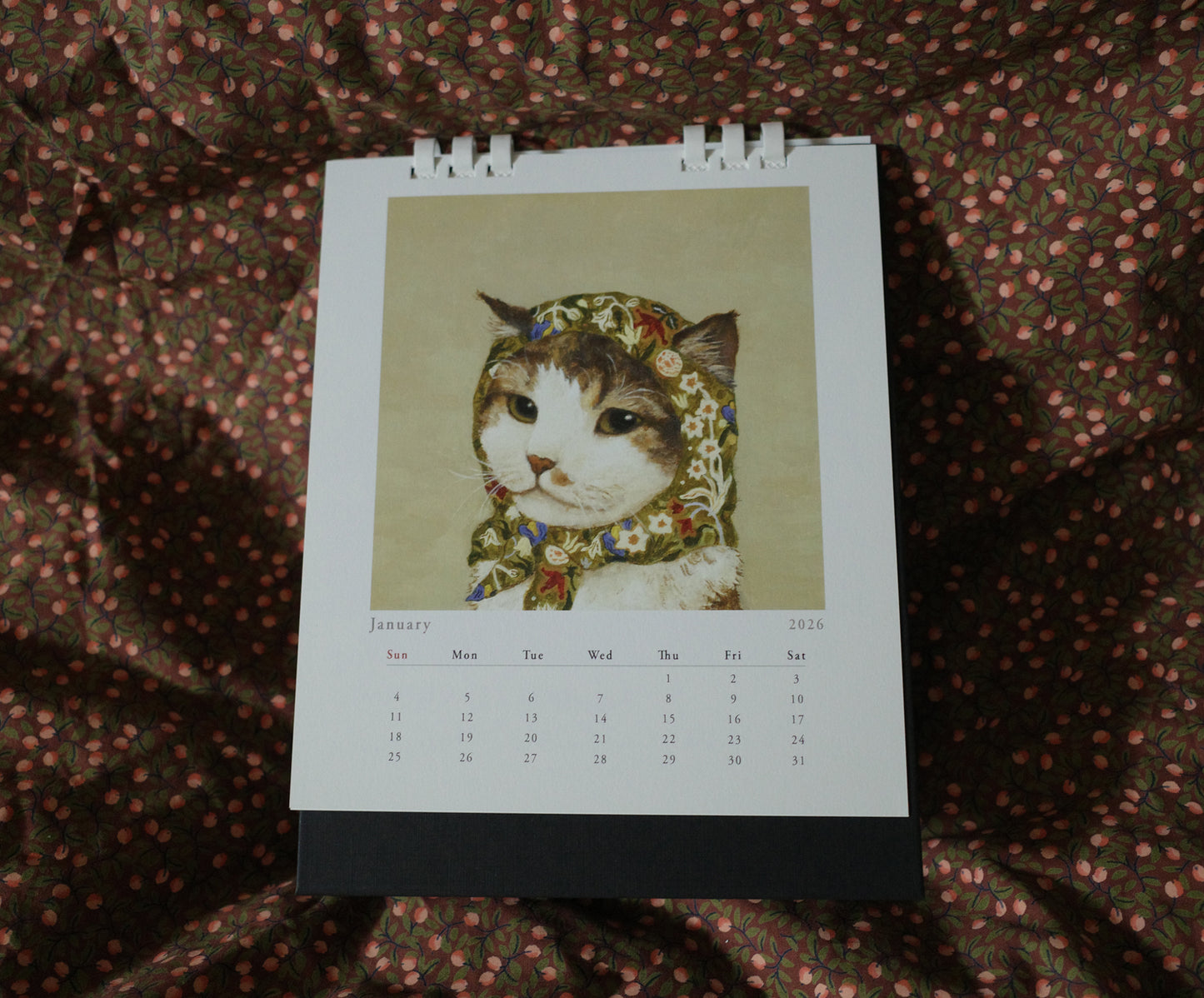 Babushcats 2026 Desktop calendar
