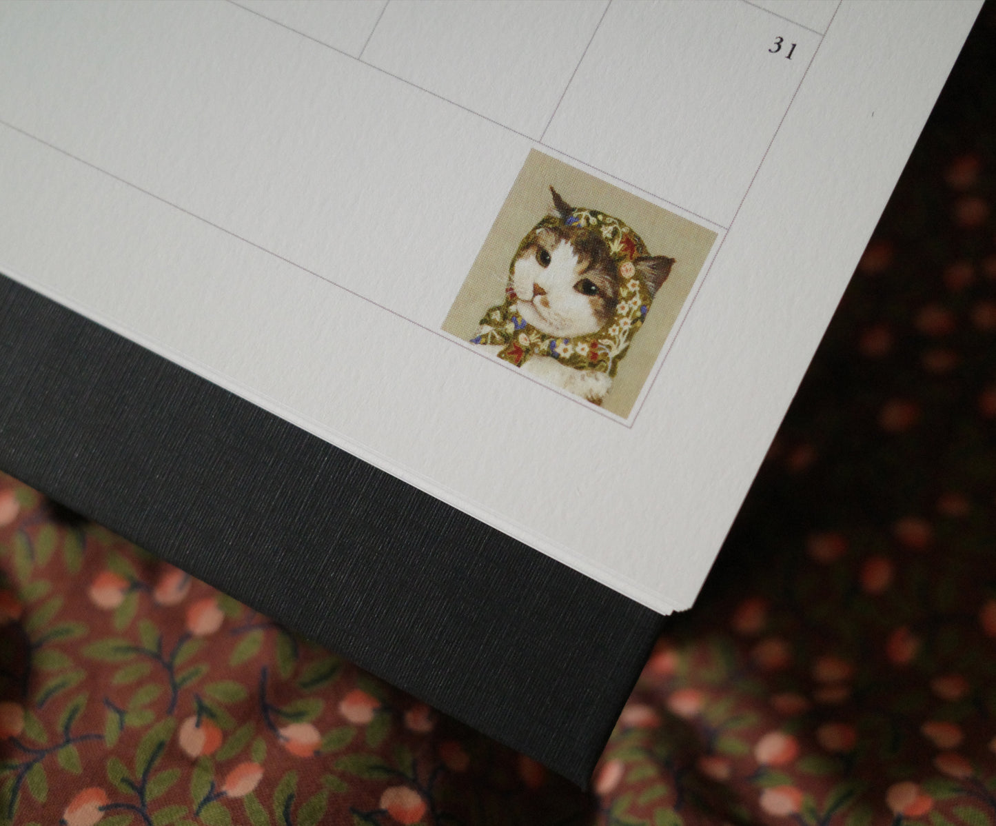 Babushcats 2026 Desktop calendar