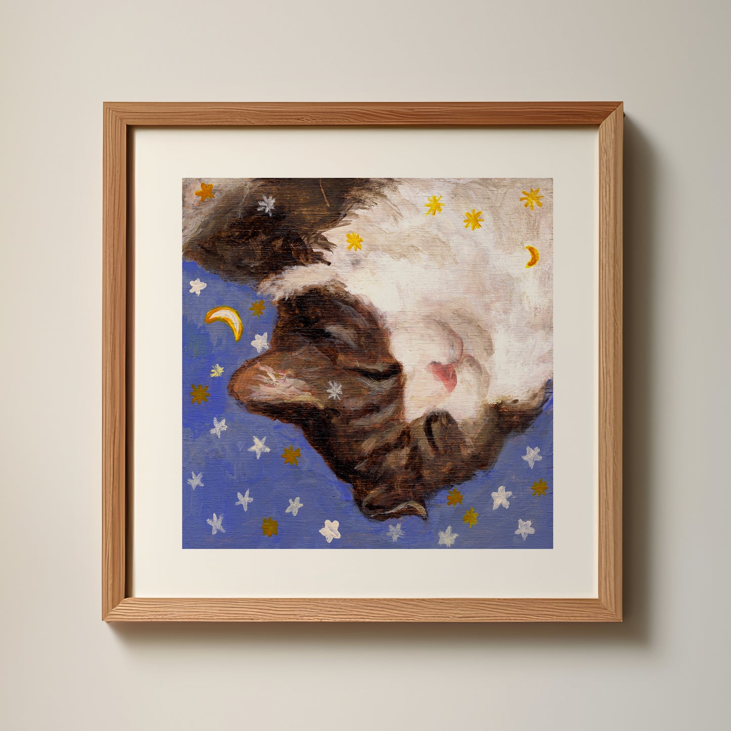 A dreaming cat