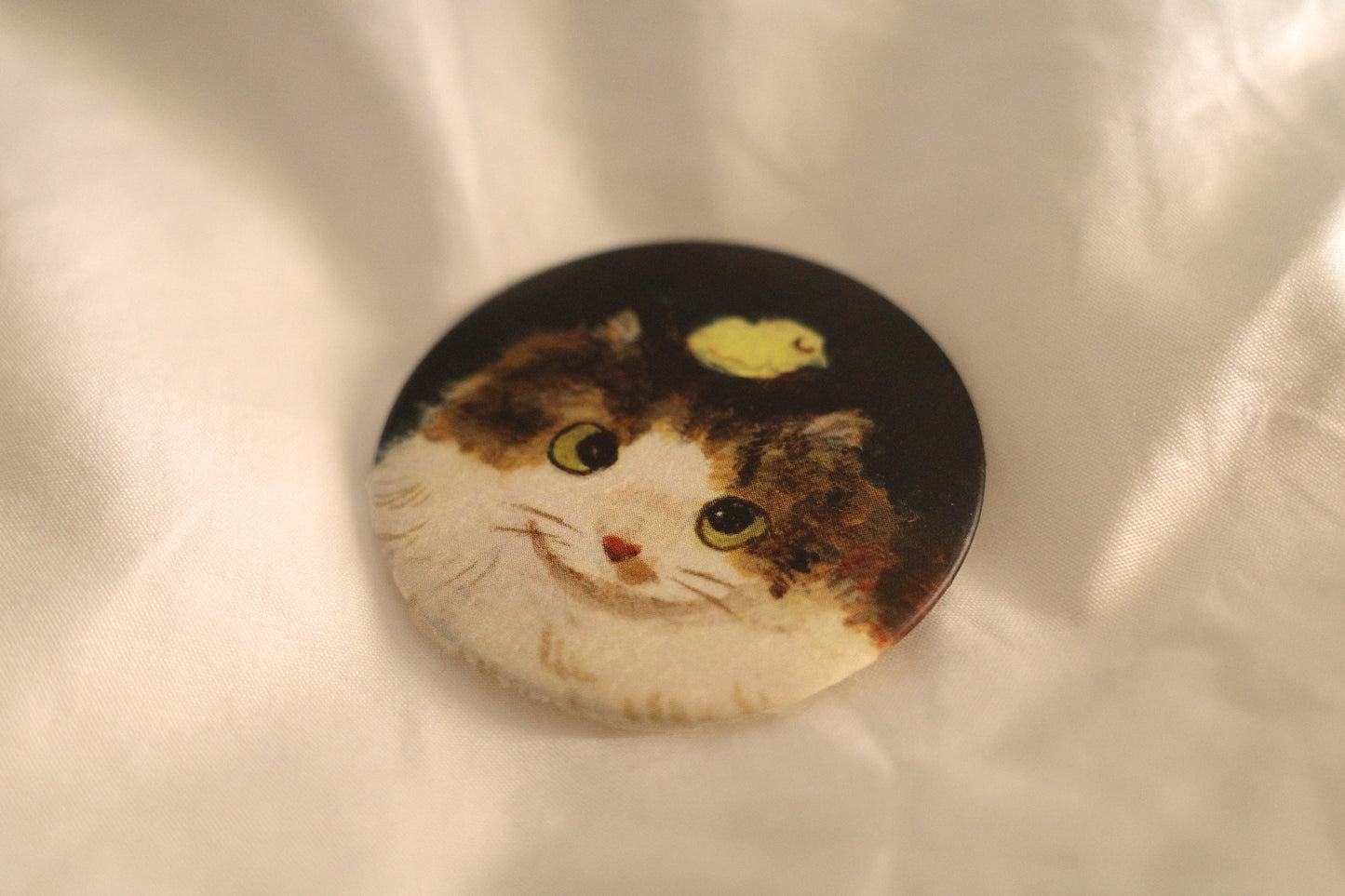 A Kitten and a Chick - Pin badge