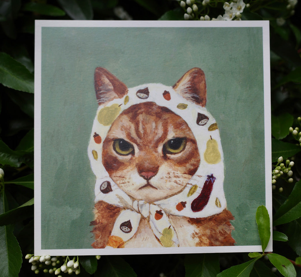 (4) Babushcats postcard set of 24