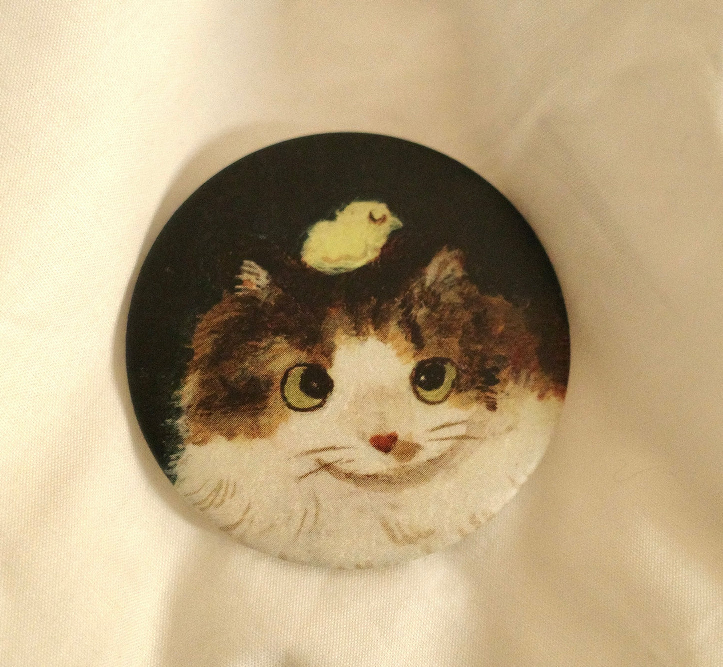 A Kitten and a Chick - Pin badge