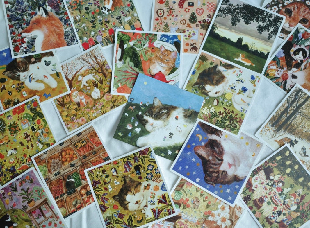 (2) Postcard set of 24