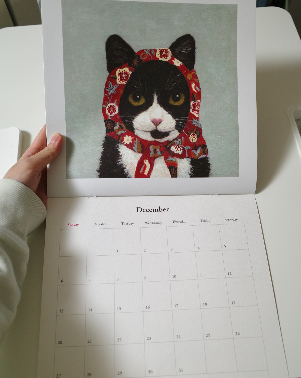 2026 Babushcats wall calendar