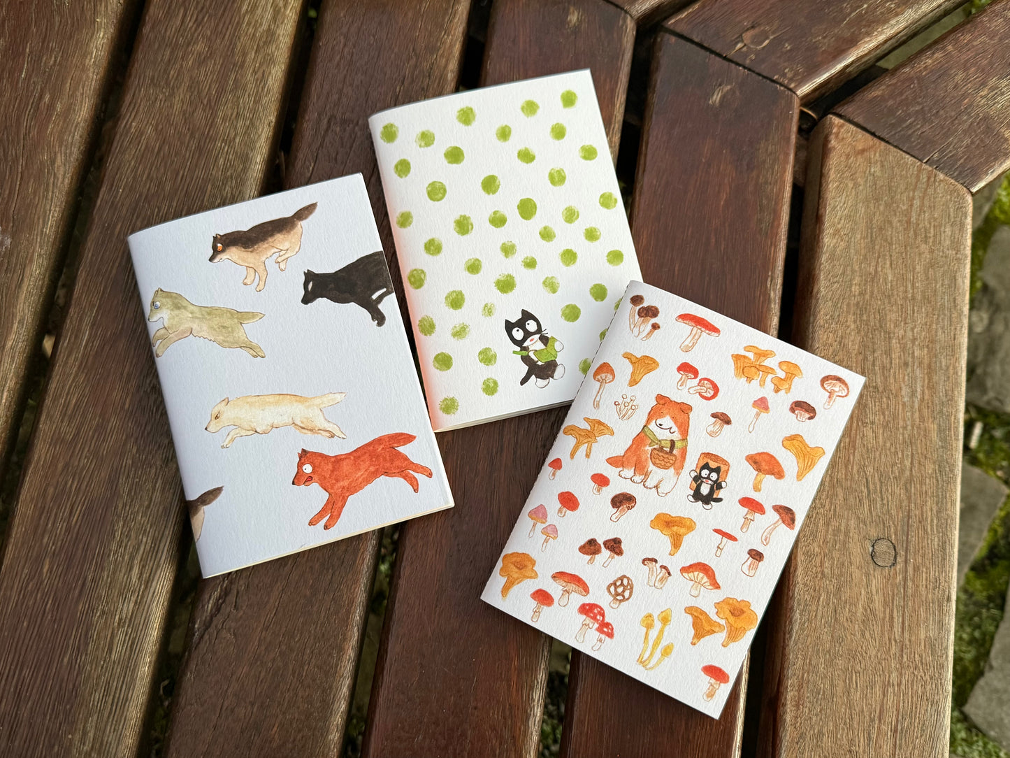 Set of 3 Notebooks (A6)