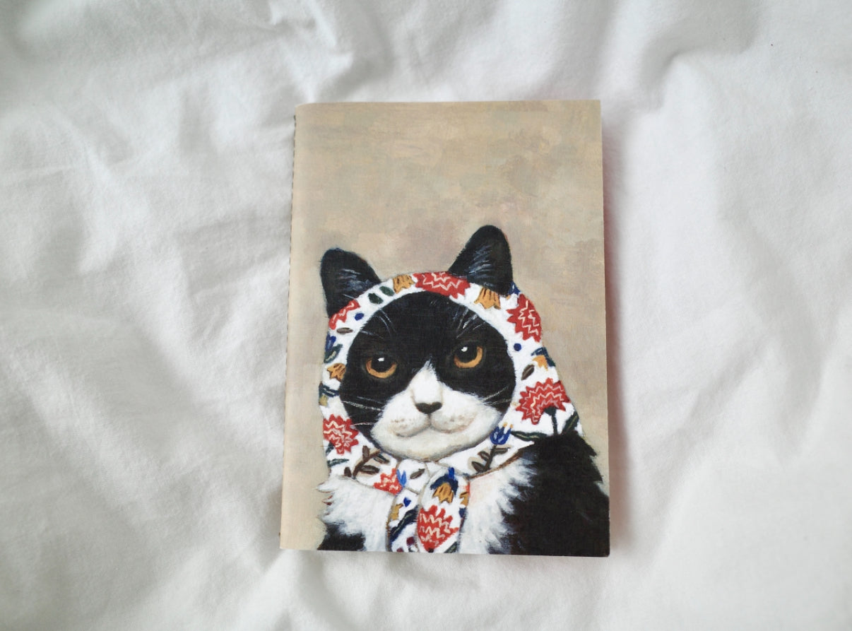 Set of 3 Notebooks - Babushcats
