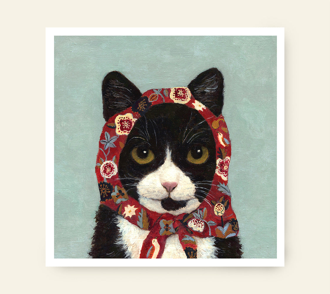 Agatha Greeting Card