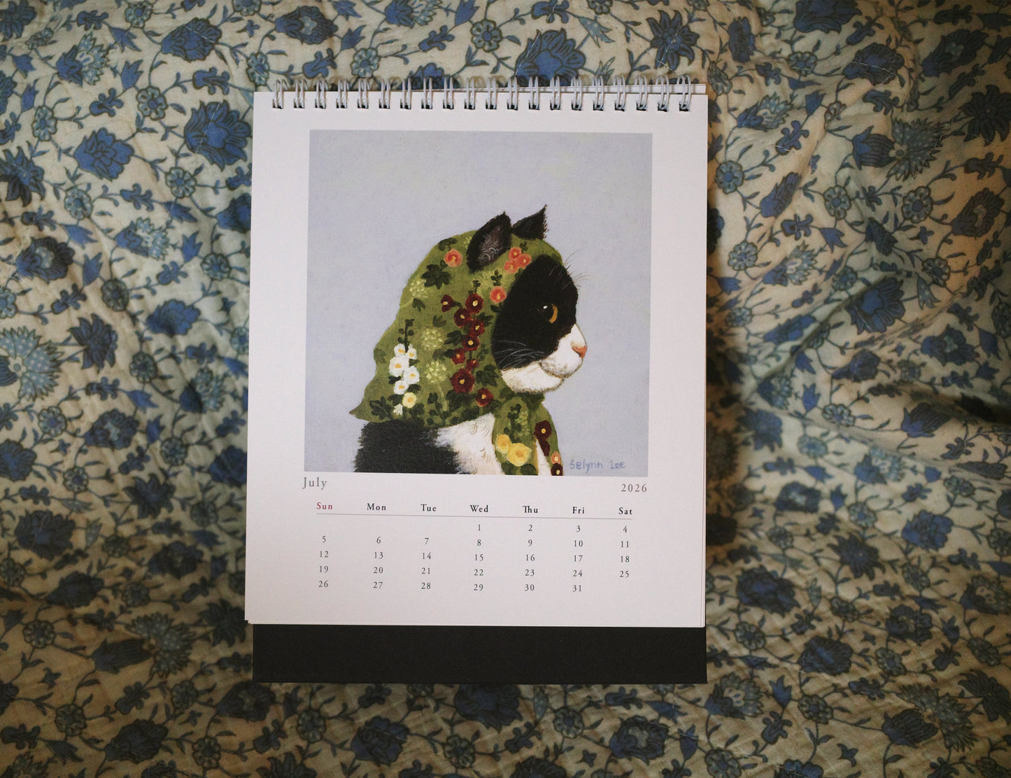 Babushcats 2026 Desktop calendar