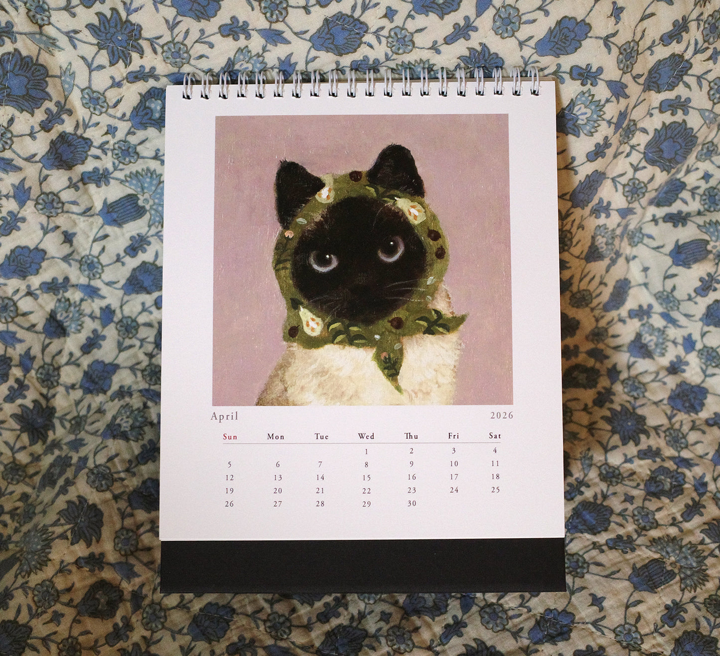 Babushcats 2026 Desktop calendar