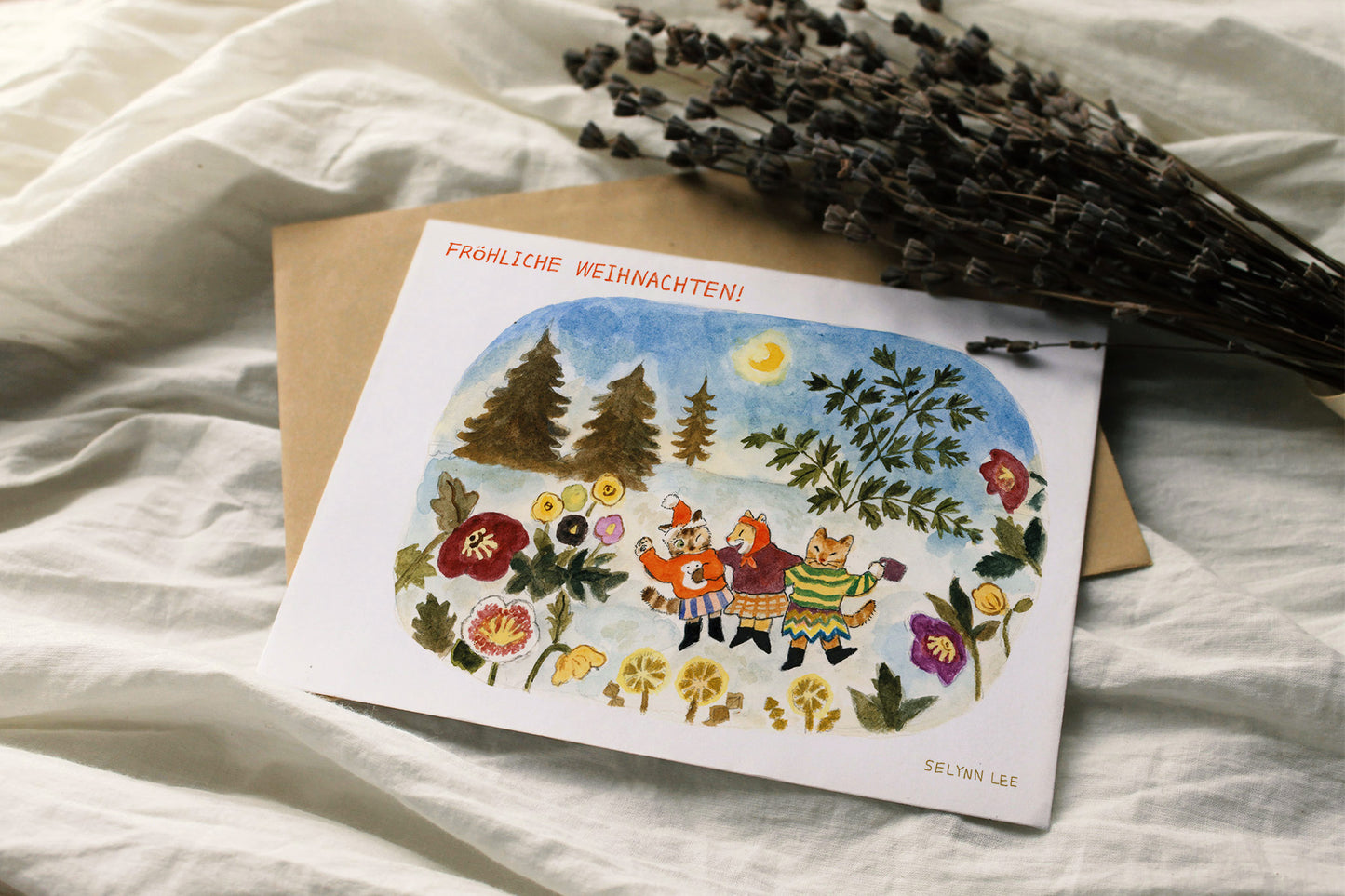 Frohliche Weihnachten! - Greeting card