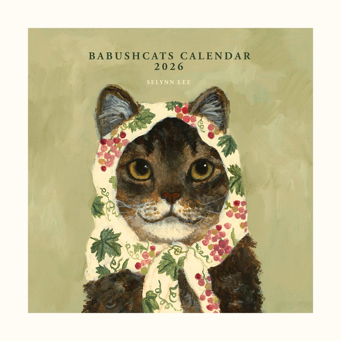 2026 Babushcats wall calendar