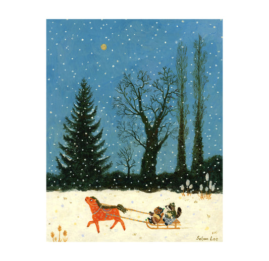 Red Horse, Snowy Winter