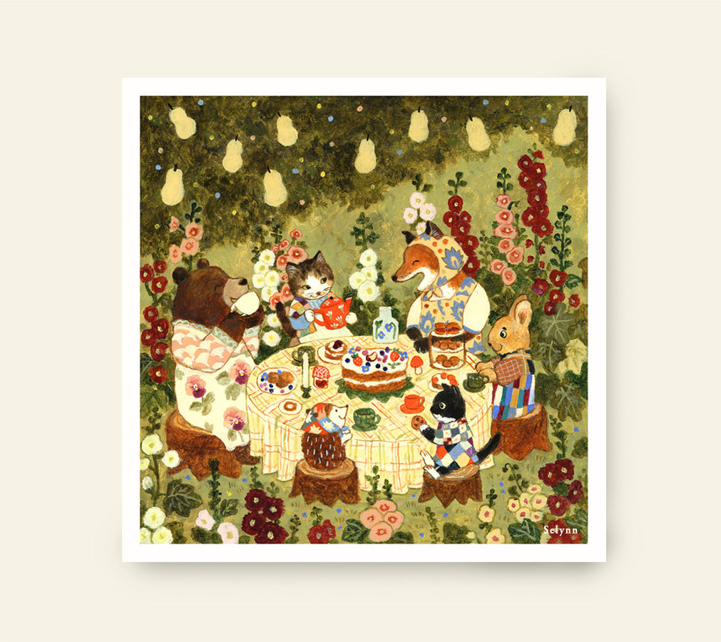 You are all invited to my Tea party! - Greeting Card