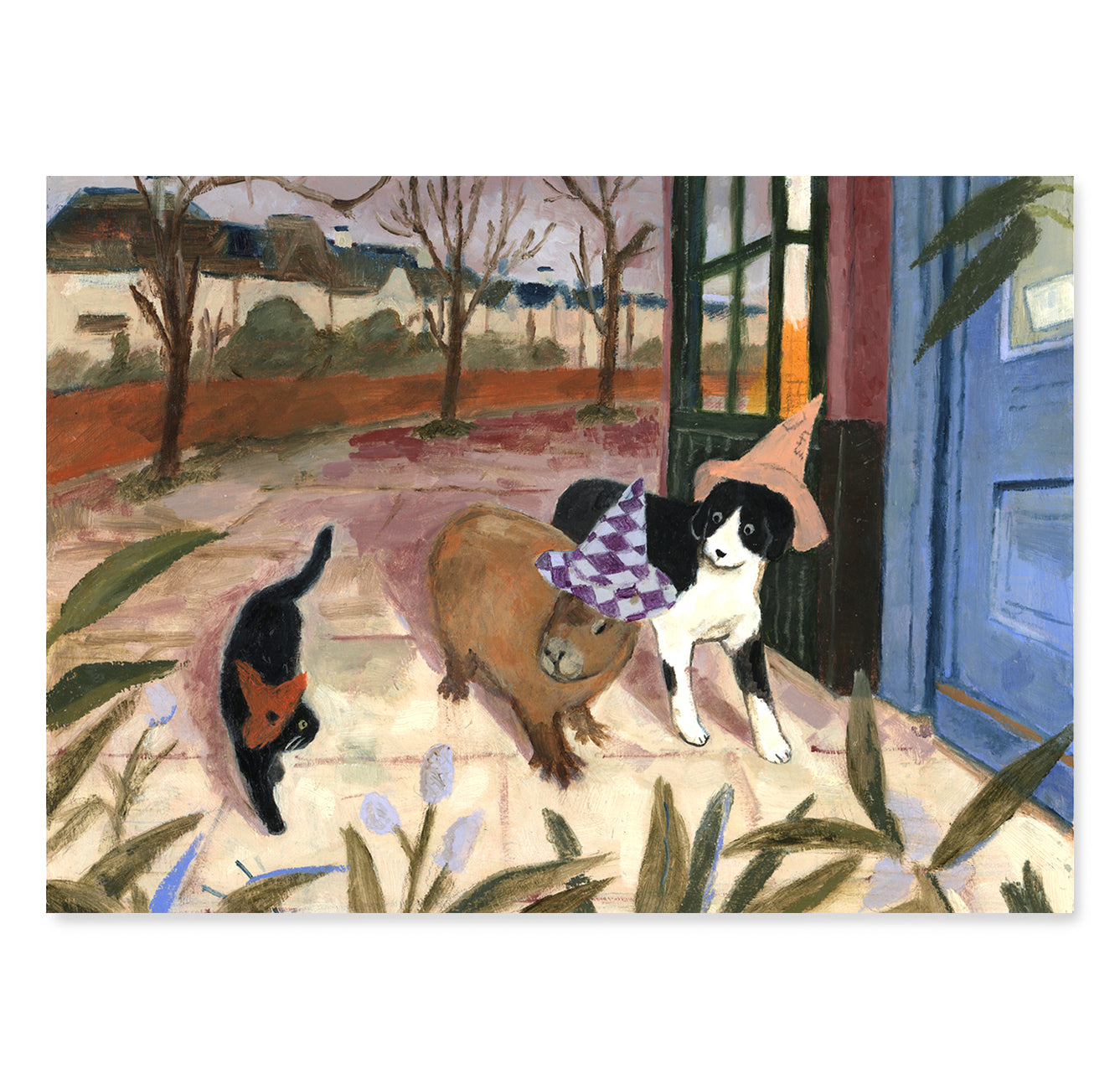 2026 illustration wall calendar